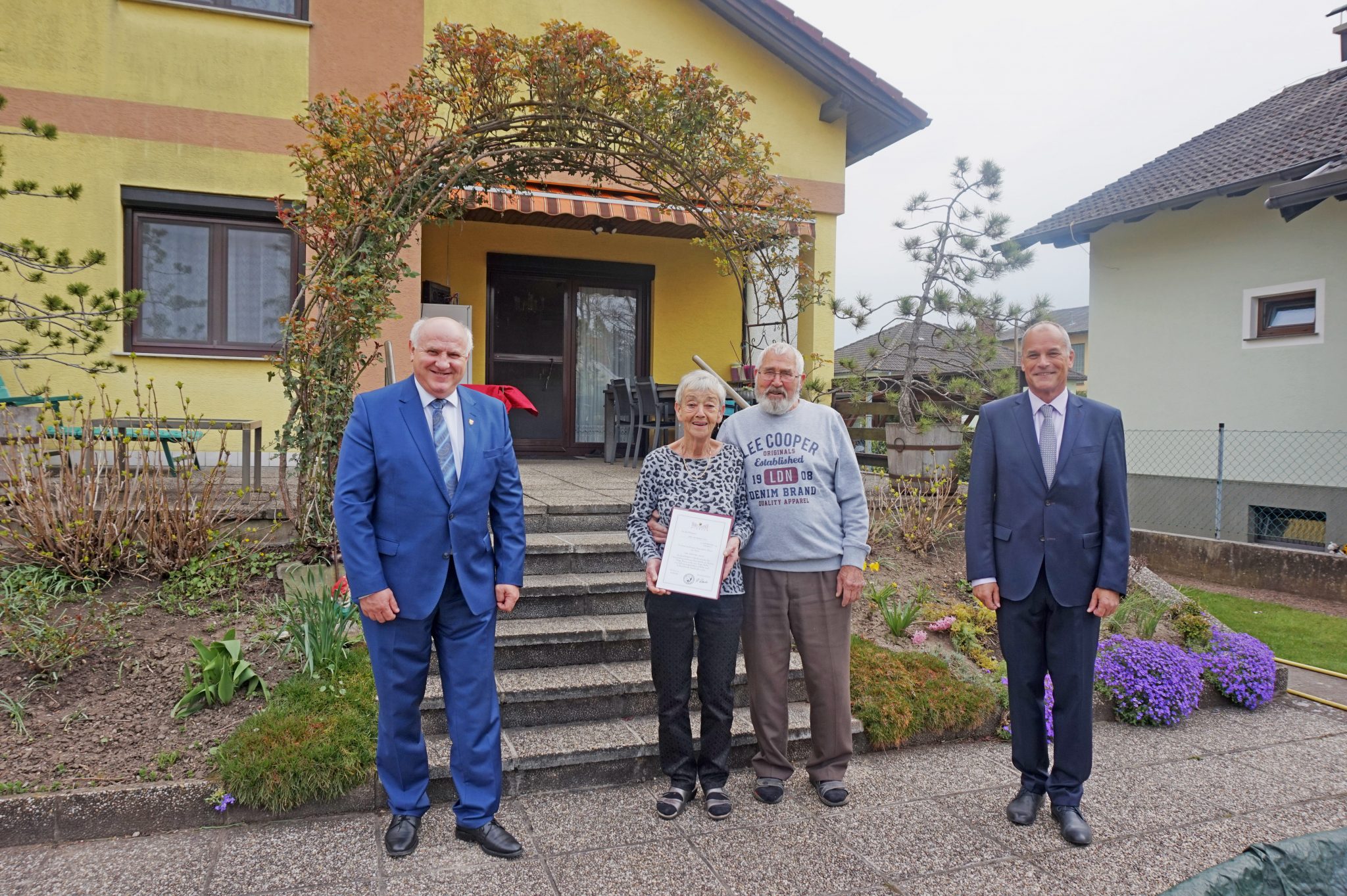 Diamantene Hochzeit Margareta Und Johann Beck Marktgemeinde Himberg
