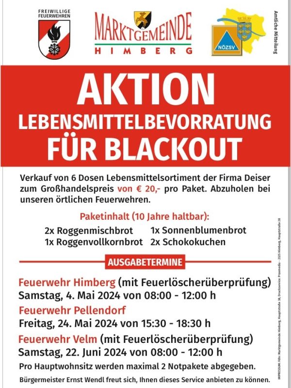Blackout Plakat