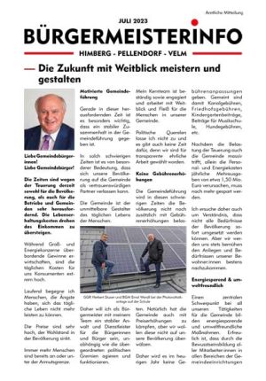Bürgermeisterinfo Juli 2023 Web