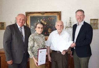 Eiserne Hochzeit Margaretha Und Johann Heidler Bearb